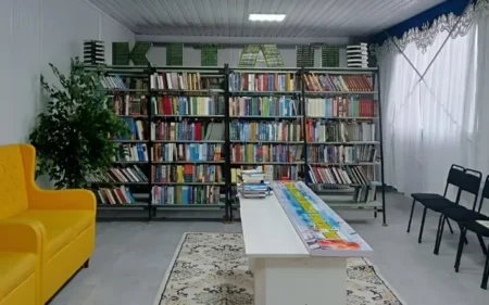 Кербұлақтағы жаңа кітапхана: Ауыл мәдениетінің қайта түлеуі Кітапхана