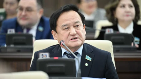 Тіл туралы тосын тезис: Қазыбек Иса «сабыр мен сақтықты» алға шығарды Қазыбек Иса