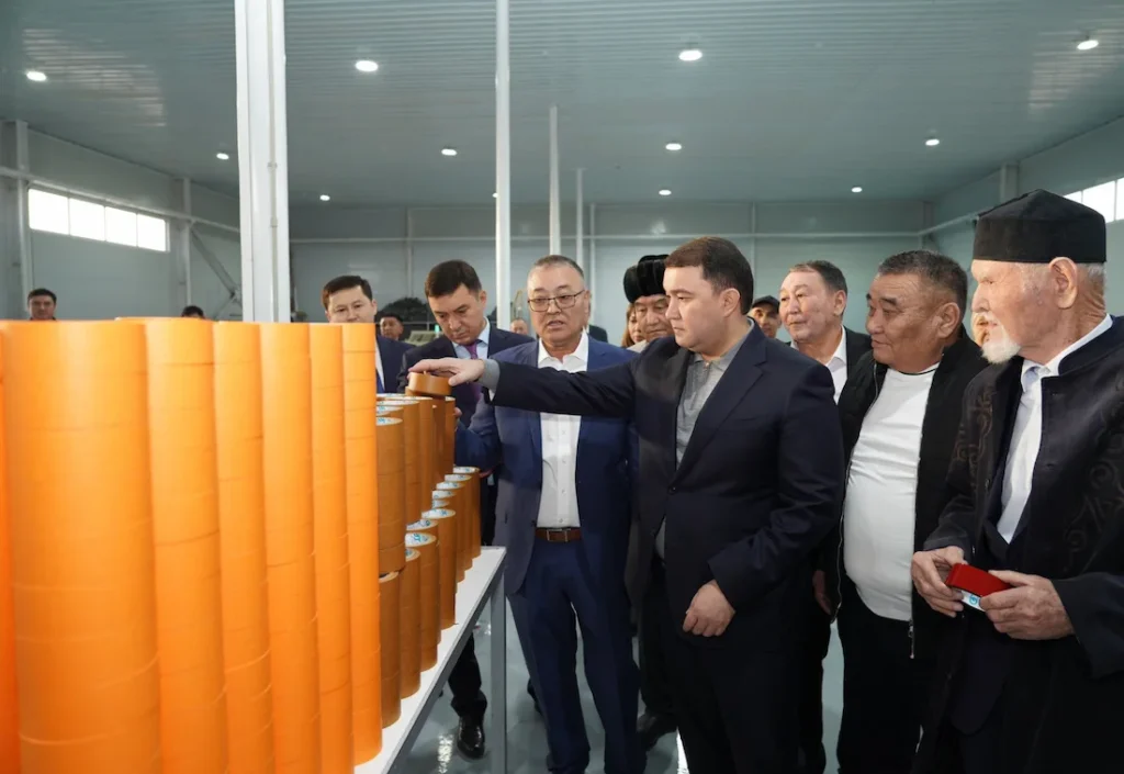Түркістанда скотч өндіретін жаңа зауыт іске қосылды скотч зауыт