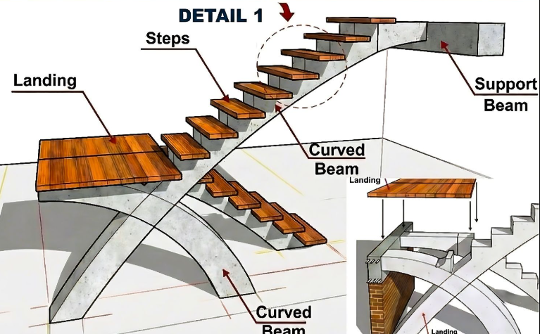 баспалдақ сызбасы