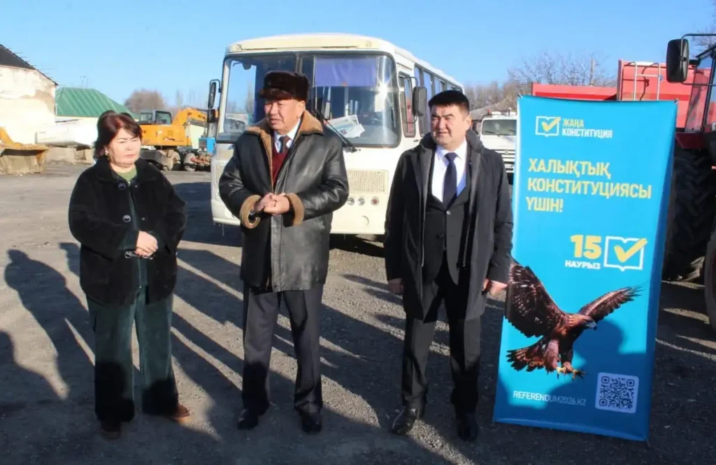 Жаңа Конституция цехта талқыланып, еңбек адамдары пікірін ашық айтты Рефрендум