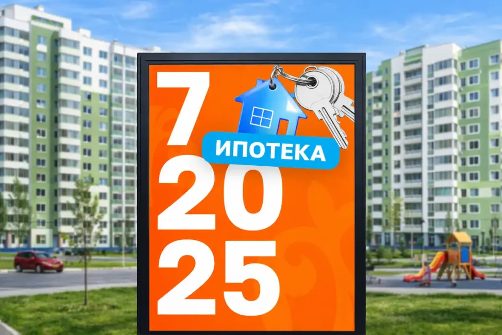 «7-20-25»: жаңа лимит, жаңа мүмкіндік: ипотекаға кезек басталды 7-20-25 бағдарламасы
