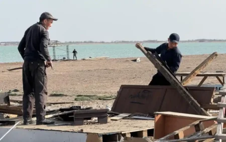 Қонаевта жағажайларға бірыңғай дизайн енгізіліп, заманауи кейіпке енеді жағажай