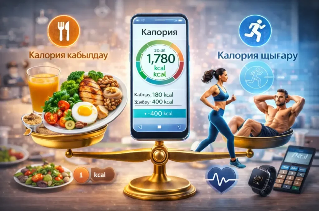 Диета ұстамай-ақ арықтаудың сыры – дұрыс калория есебінде колория есептеу