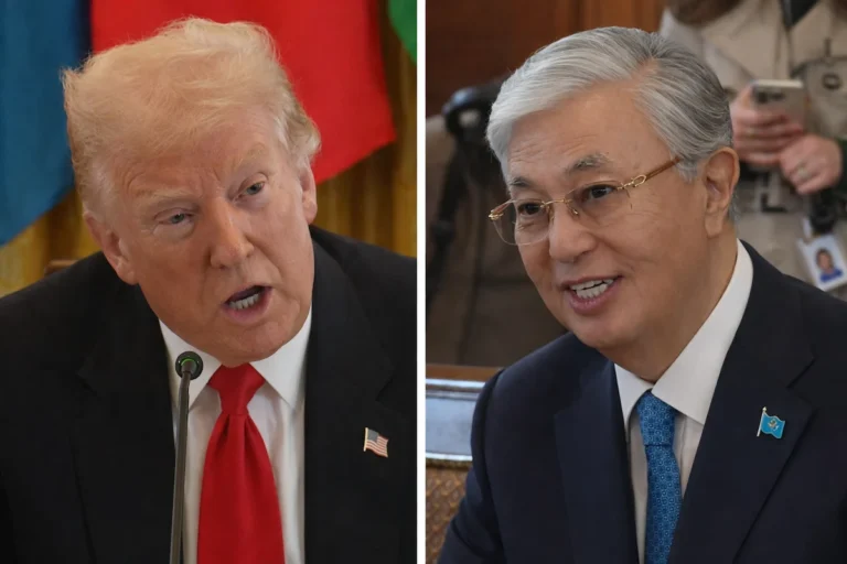 Тоқаев Трамп