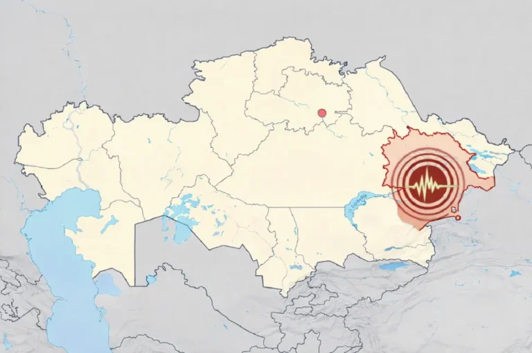 4,4 балдық дүмпу: Жетісу өңірінде жер сілкінді Жер сілкінді