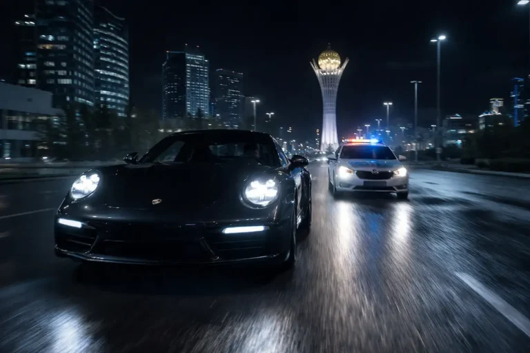 Астанада 133 км/сағ жылдамдықпен ұшқан Porsche жүргізушісіне үкім шықты Астана порше
