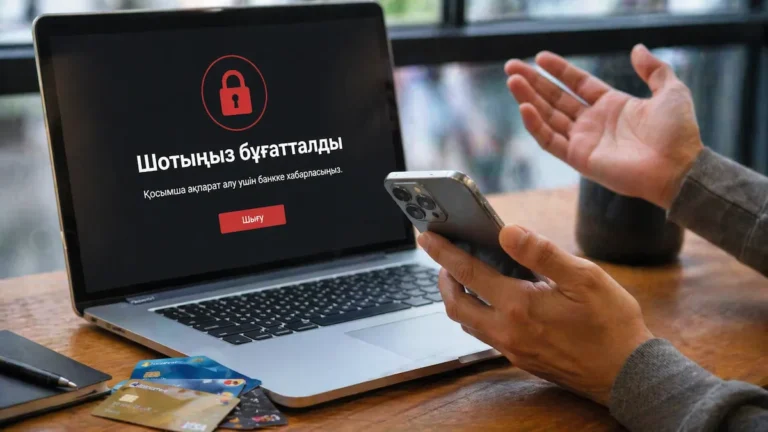 Шотыңыз бұғатталса, қандай әрекет жасау керек?