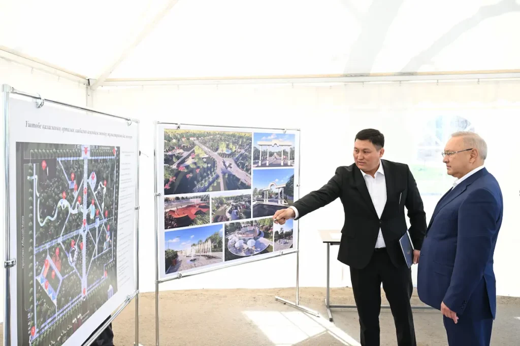 Үштөбедегі саябақ енді балалар мен ересекке ортақ кеңістікке айналмақ Бейбіт Исабаев