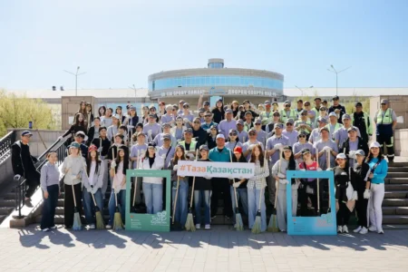 Мөлдір бұлақ, таза сана: Астанада экологиялық жауапкершілік нақты іспен көрінді Таза Қазақстан