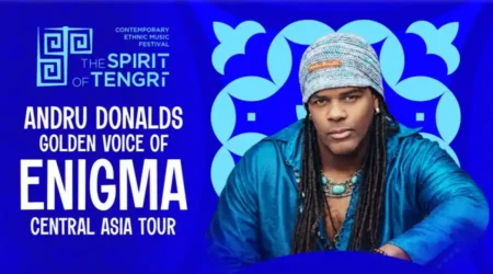 The Spirit of Tengri қайта оралады: Алматыда Andru Donalds әлемдік әуен кешін өткізеді Andru Donalds