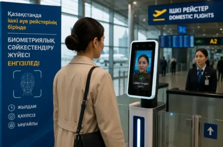 Биометриялық сәйкестендіру: Q-Gate жүйесі әуежайдағы кезекті қысқартпақ биометрия