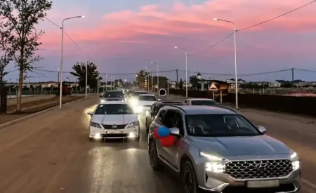 Қауіп тудырған той кортежі: Ақсуатта бес жүргізуші әкімшілік жауапқа тартылды