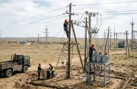 Тозған желінің түйіні: Атырауда 393 шақырым электр желісі жаңарады