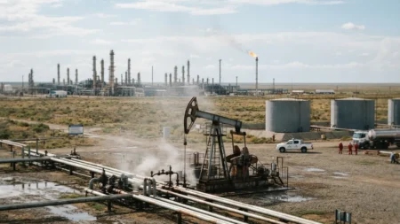 Brent маркалы мұнай бағасы қайта өсіп, 101 доллардан асты Brent маркалы мұнай бағасы қайта өсіп, 101 доллардан асты тақырыбы бойынша иллюстрациялық сурет