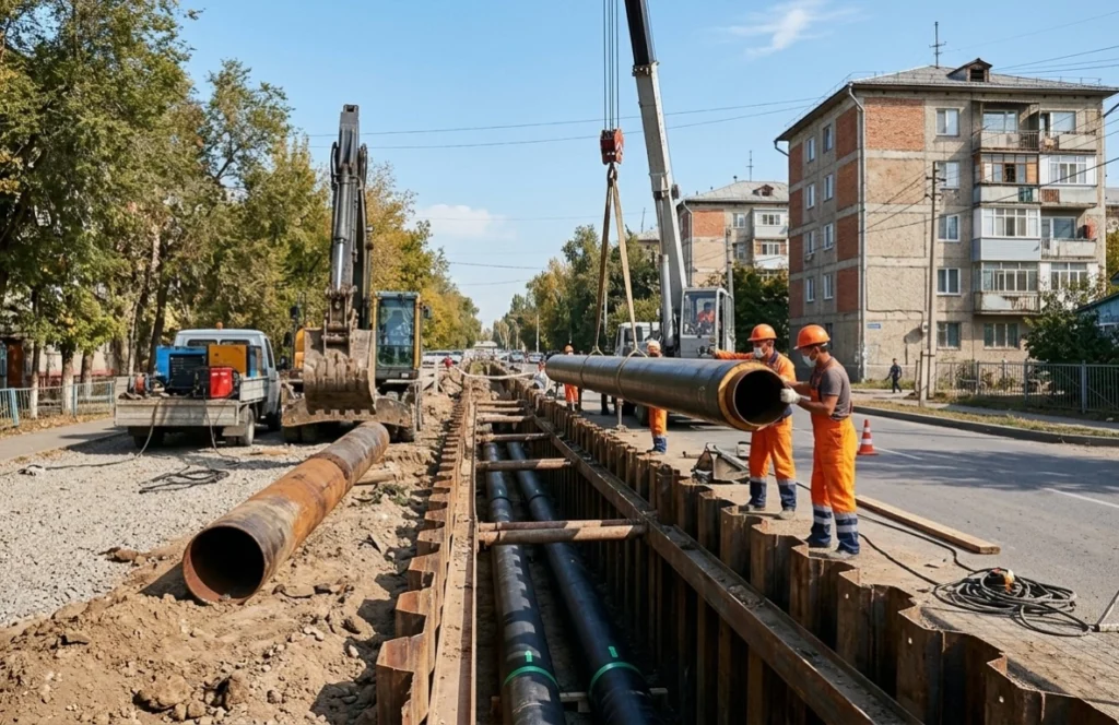 Тараздағы 35 жылдық құбыр жаңарып, алты үйдің мәселесі шешілмек