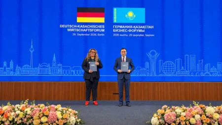 Alatau City германиялық инвесторлармен алты маңызды меморандумға қол қойды Alatau City германиялық инвесторлармен алты маңызды меморандумға қол қойды тақырыбы бойынша иллюстрациялық сурет