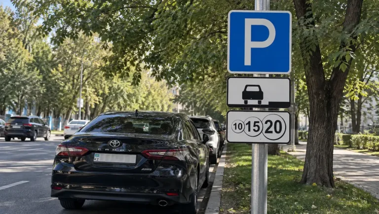 10 жылдан соң: Алматыда тұрақ құны қалай өзгереді? тақырыбы бойынша иллюстрациялық сурет