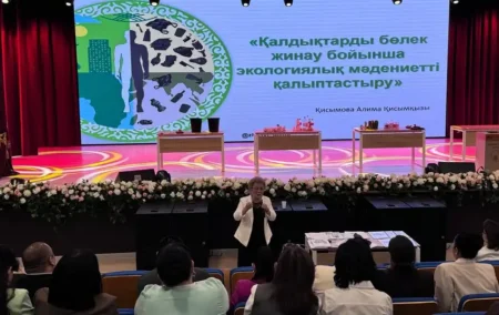Ақтау қаласы мектептерінде «Таза Қазақстан» аясында ауқымды экологиялық оқыту жұмыстары бастау алды