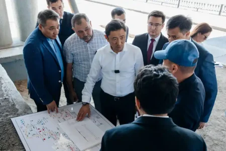 Атырауда апатты орталық көпірдің орнына алты жолақты жаңа көпір салынбақ Атырау