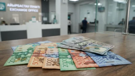 Доллар бағамы тағы өзгерді: бүгінгі сауда қорытындысы мен ресми мәлімет Доллар бағамы тағы өзгерді: бүгінгі сауда қорытындысы мен ресми мәлімет тақырыбы бойынша иллюстрациялық сурет