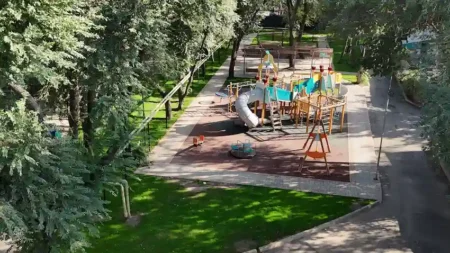Түрксібте жарықтандырылған жаңа серуен аймағы ашылды