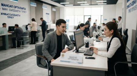 Қазақстанда жұмыссыз ретінде тіркелу мен төлем алу тәртібі қатаңдайды Қазақстанда жұмыссыз ретінде тіркелу мен төлем алу тәртібі қатаңдайды тақырыбы бойынша иллюстрациялық сурет