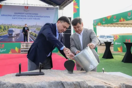 Шымкентте 50 шақырымдық айналма жол салына бастады Шымкент