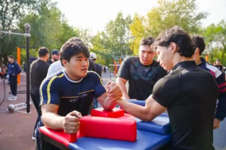Астанада 8 мың адамды шынықтырған Street Workout маусымы аяқталды Спорт