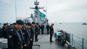 Каспийдегі әскери оқу-жаттығу кезінде 9 сарбаз қаза тапты тақырыбы бойынша иллюстрациялық сурет