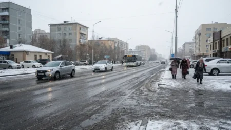 22 қазанда Қазақстанның бірқатар өңірінде қар жауып, көктайғақ болады 22 қазанда Қазақстанның бірқатар өңірінде қар жауып, көктайғақ болады тақырыбы бойынша иллюстрациялық сурет