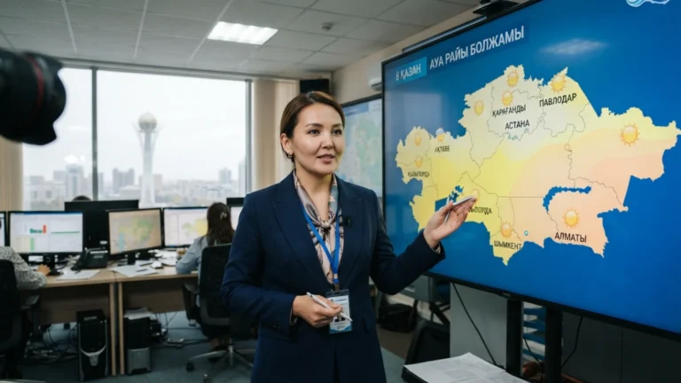8 қазанда Қазақстан өңірлерінде ауа температурасы шамалы көтеріледі 8 қазанда Қазақстан өңірлерінде ауа температурасы шамалы көтеріледі тақырыбы бойынша иллюстрациялық сурет