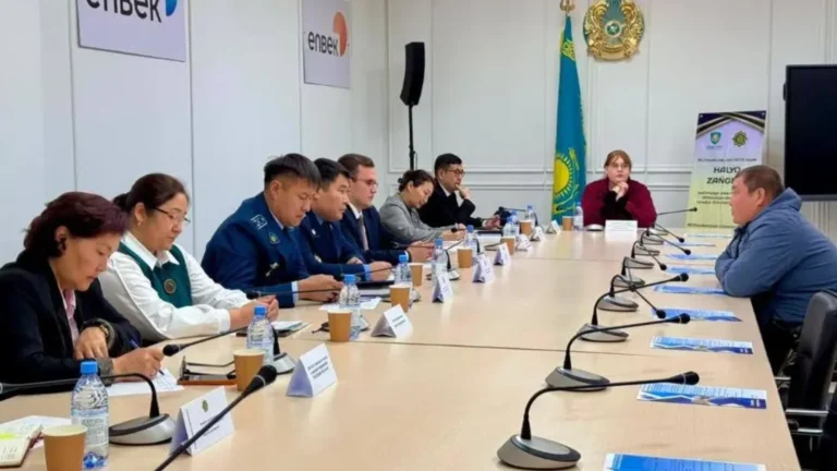 Астанада Халық заңгері акциясы аясында тұрғындарға тегін кеңес берілді тақырыбы бойынша иллюстрациялық сурет