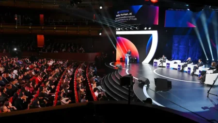 Астанада мерейтойлық Astana Media Week медиа апталығы басталды Астанада мерейтойлық Astana Media Week медиа апталығы басталды тақырыбы бойынша иллюстрациялық сурет