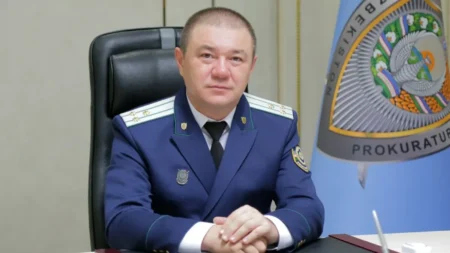 Батыр Құдіратқожаев Өзбекстанның жаңа Қорғаныс министрі болып тағайындалды тақырыбы бойынша иллюстрациялық сурет