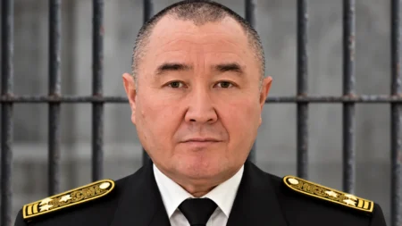 Бывший главком ВМС Казахстана Канат Ниязбеков арестован после гибели моряков Бывший главком ВМС Казахстана Канат Ниязбеков арестован после гибели моряков тақырыбы бойынша иллюстрациялық сурет
