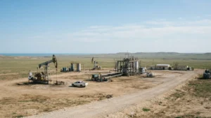 Дұңға мұнай кен орны бойынша көпжылдық халықаралық дау шешілді: Қазақстан өтемақы алады тақырыбы бойынша иллюстрациялық сурет