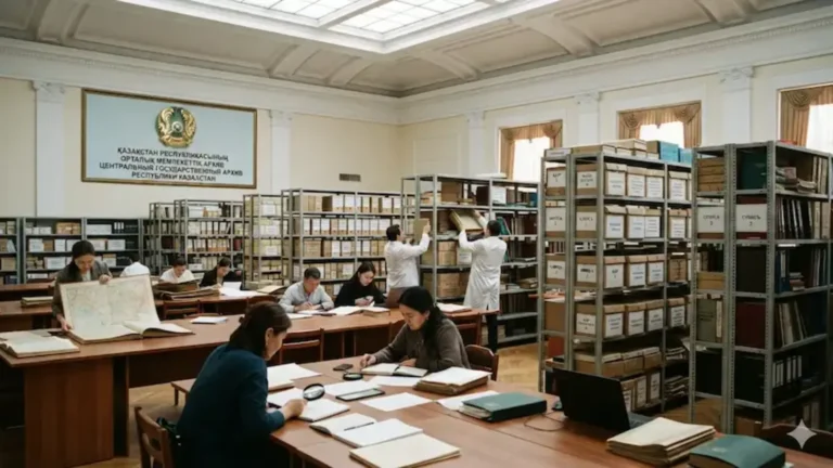 Еліміздегі екі ірі архивке Ұлттық мәртебесі беріледі тақырыбы бойынша иллюстрациялық сурет