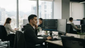 Microsoft 60 мың қызметкеріне өз еркімен жұмыстан кетуді ұсынды тақырыбы бойынша иллюстрациялық сурет