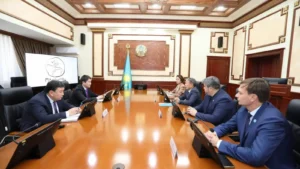 Нұрдәулет Қилыбай Қазақстан Халық Кеңесінің мүшелерімен кездесті тақырыбы бойынша иллюстрациялық сурет