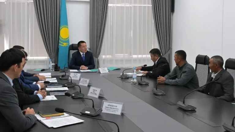 Павлодар облысының әкімі тұрғындарды жеке мәселелері бойынша қабылдады тақырыбы бойынша иллюстрациялық сурет