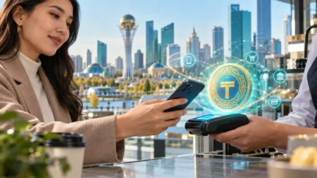 Қағаз ақша тарихқа айналды: цифрлық теңге мен жаңа төлемдер қалай жұмыс істейді Қағаз ақша тарихқа айналды: цифрлық теңге мен жаңа төлемдер қалай жұмыс істейді тақырыбы бойынша иллюстрациялық сурет