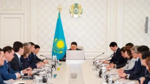 Қанат Бозымбаев коммуналдық желілерді жаңғыртуға банктерді тартуды тапсырды тақырыбы бойынша иллюстрациялық сурет