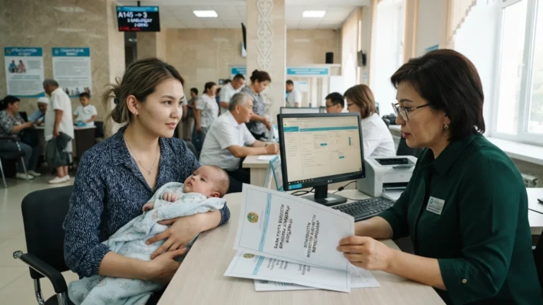 Қазақстан бала туғаны үшін көрші елдерден қанша есе көп төлейді? Қазақстан бала туғаны үшін көрші елдерден қанша есе көп төлейді? тақырыбы бойынша иллюстрациялық сурет