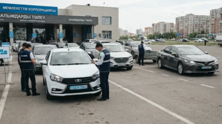 Қазақстанда көліктерді тіркеудің жаңа ережелері күшіне енді тақырыбы бойынша иллюстрациялық сурет