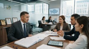 Қазақстанда риелторлардың қызметіне қатаң талаптар енгізілмек тақырыбы бойынша иллюстрациялық сурет