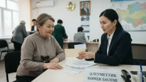 Республика күніне орай мүгедектігі бар азаматтарға біржолғы көмек беріледі тақырыбы бойынша иллюстрациялық сурет