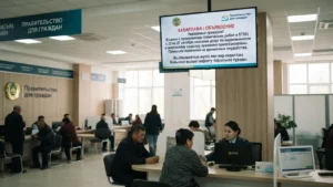 С 23 по 27 октября приостановят услуги по недвижимости и земле тақырыбы бойынша иллюстрациялық сурет