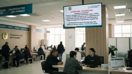 С 23 по 27 октября приостановят услуги по недвижимости и земле С 23 по 27 октября приостановят услуги по недвижимости и земле тақырыбы бойынша иллюстрациялық сурет