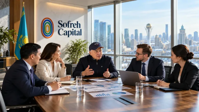 Sofreh Capital негізін қалаушы Қазақстанда компания кеңселерін ашпақ Sofreh Capital негізін қалаушы Қазақстанда компания кеңселерін ашпақ тақырыбы бойынша иллюстрациялық сурет